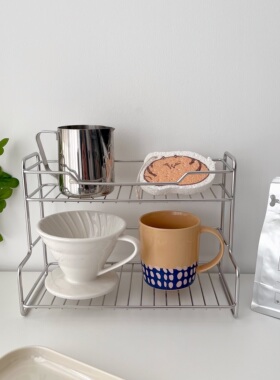 *Day N Night*不锈钢置物架浴室卫生间化妆品整理厨房双层收纳架