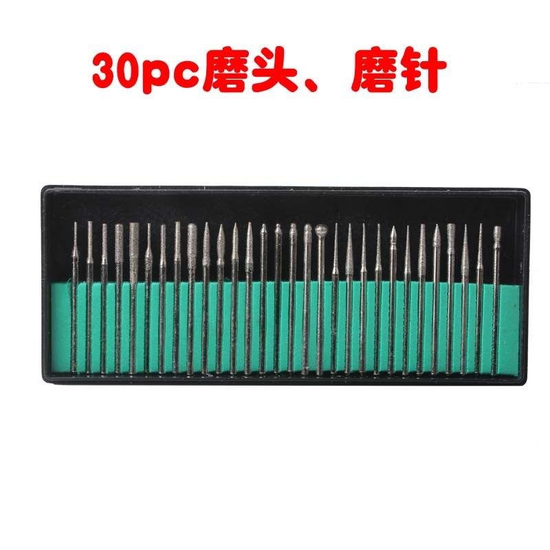 30pc金刚砂j磨针 金刚石磨头3.0磨棒厂 30件套装打磨头,标准件/零部件/工业耗材,磨头,淘宝优惠券,粉丝福利购,淘宝优惠卷