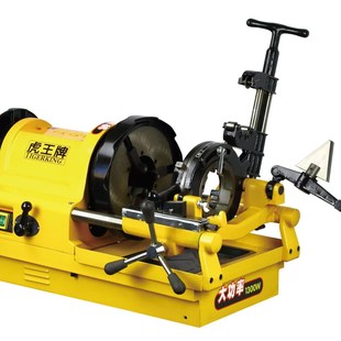 高速电动套丝机1 4寸套牙机燃气化工K钢管攻牙机SQ100A