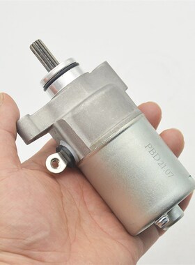 JS110-B-3H-9E-9C JY110 JYM110-A F8 E8摩托车启动电机马达配件