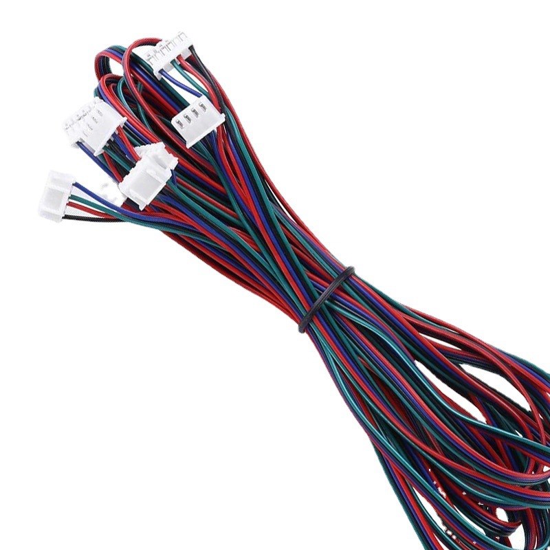 XH2.5c4端子电机线 3D打印机DIY配件42步进电机链接线 40 48 60 5