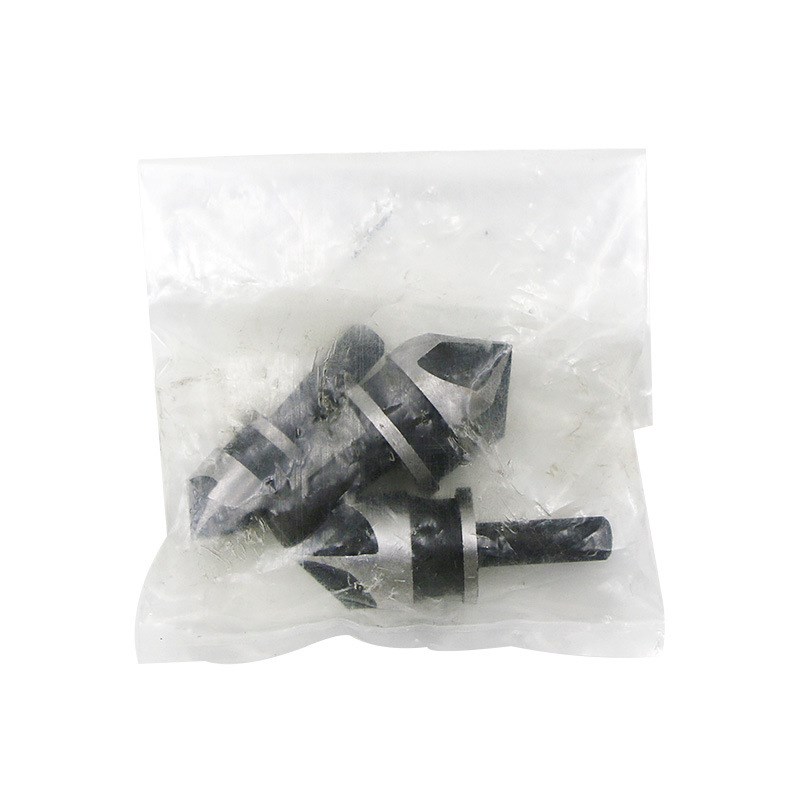 碳钢90度d六角柄五刃倒角器三件套12/16/19mm倒角刀锪钻木工开孔