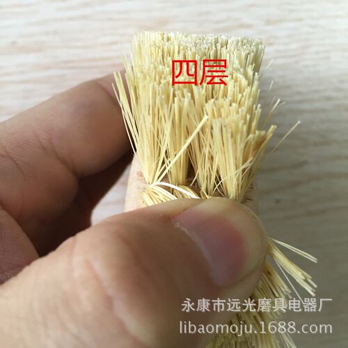 直销 珠宝毛刷毛刷轮 工业除尘玉石珠宝抛光 除层刷 圆形刷
