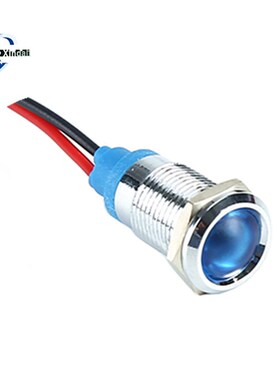 小型黑色金属 led电源信号灯AD22C-8D 8MM 6V/12V24V220V 多色