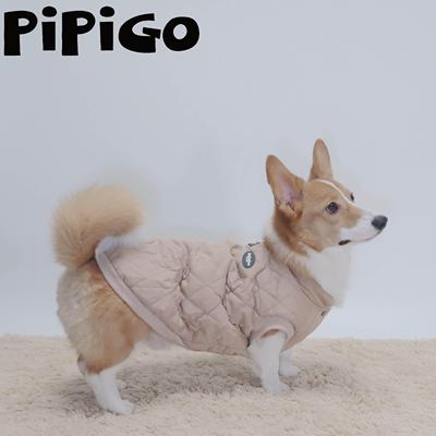 保暖加厚冬季棉衣中大型犬可牵引