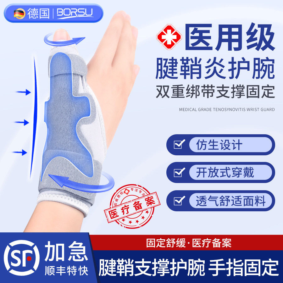 医用腱鞘炎护腕手腕手指固定大拇指关节损伤护具骨折专用固定器