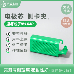 通用Bio-rad 伯乐 电极芯侧卡夹（绿色）绿色卡夹  电泳槽配件 电泳配件 1658037