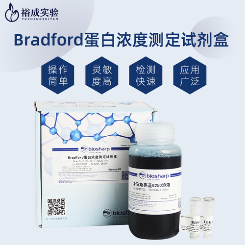 Bradford蛋白浓度测定试剂盒