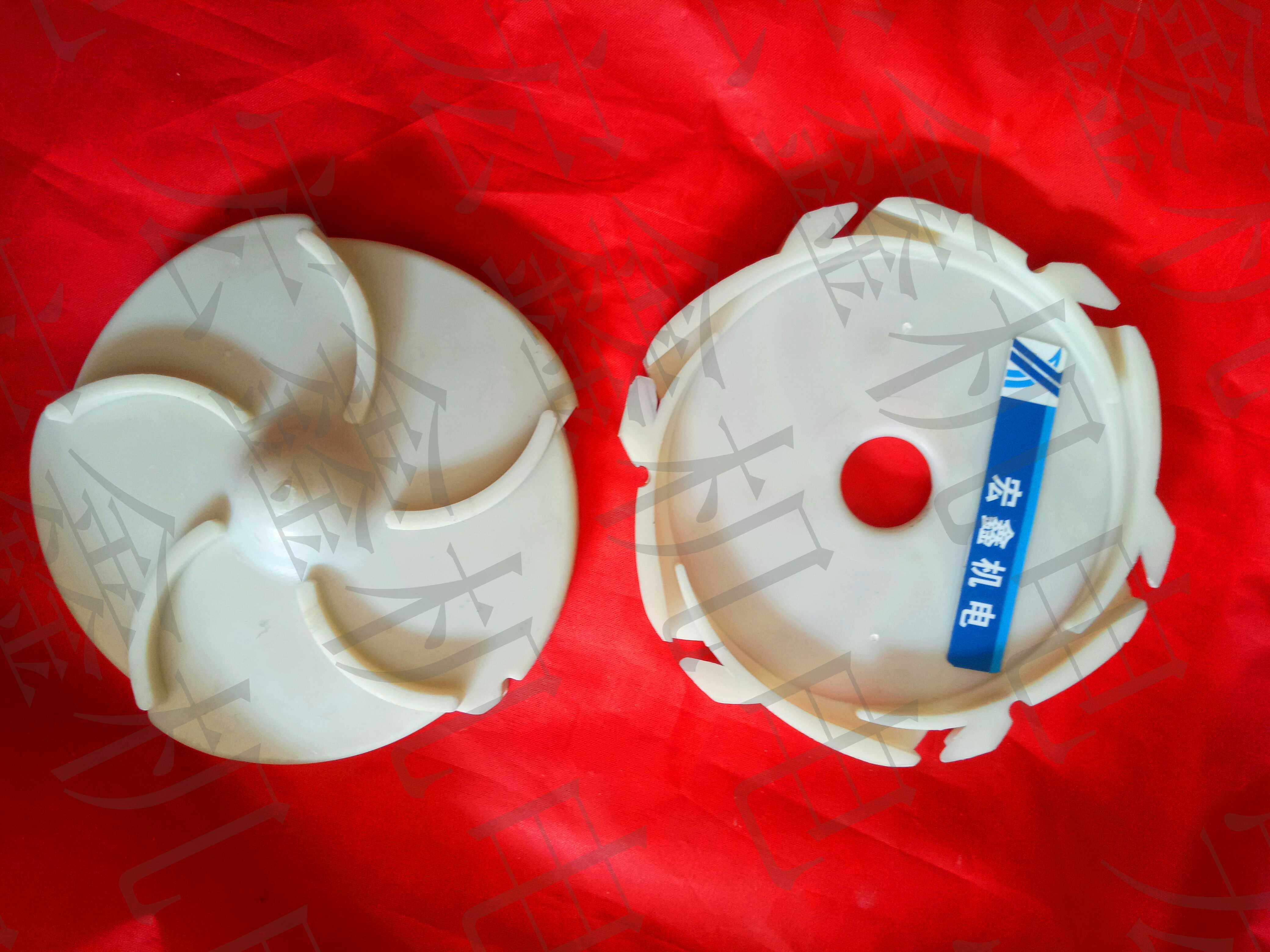 台州机大福水泵导叶带f电孔 尼龙abs宏鑫材质 配件电机水泵