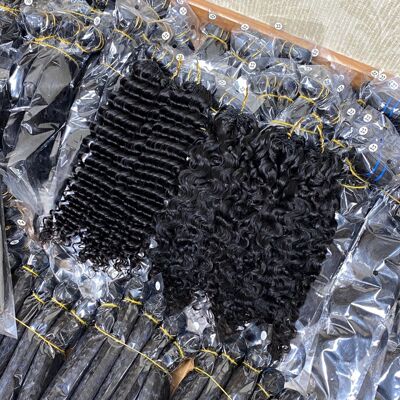 crochet hair人发钩针假发钩针编发burmesecurl接发human hair