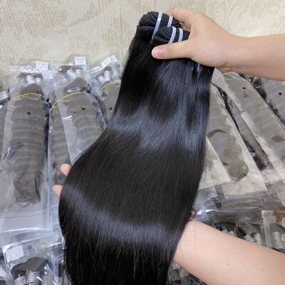 14A真人发bonestraight发帘原辫发骨直发越南发human hair bundle