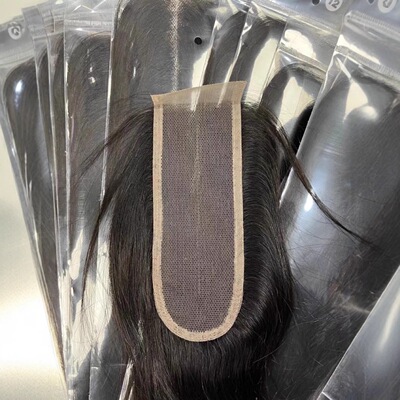 2x6 Lace Closure透明蕾丝发块真人发手织包漂613阿富汗发