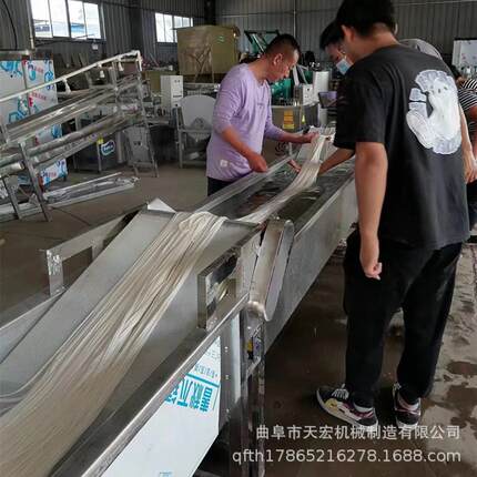 小型食品设备成套土豆粉机 自动煮粉土豆粉设备 送土豆粉生产技术