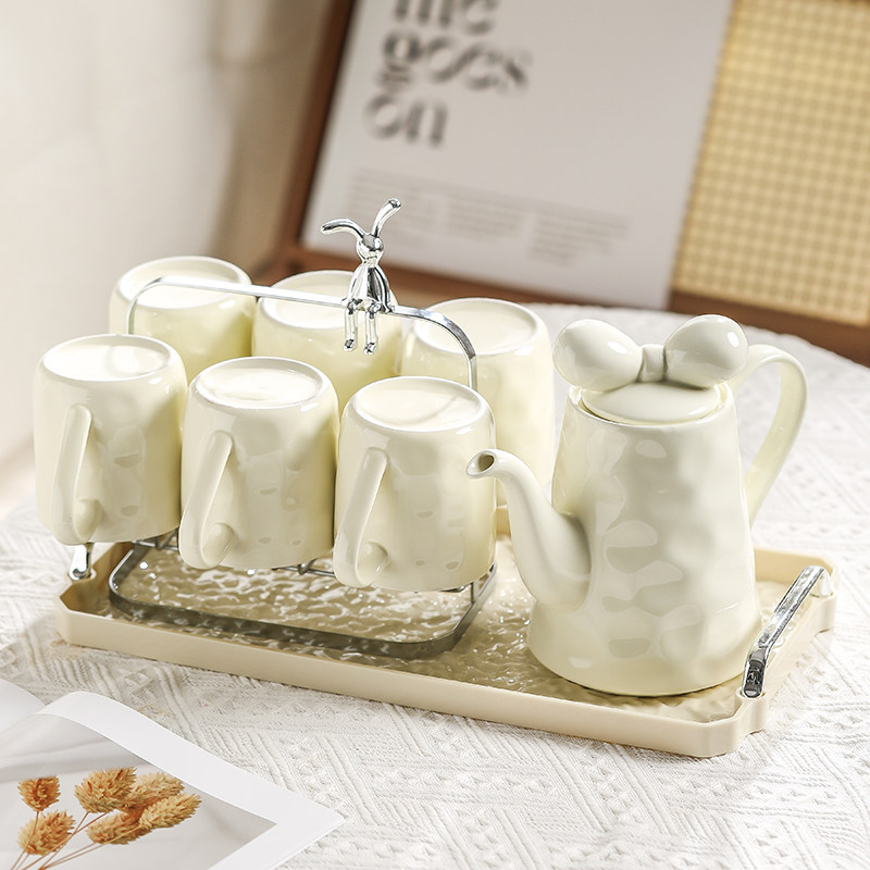 家用杯具套装客厅待客水杯茶具套组2024新款乔迁新居水具杯子套装