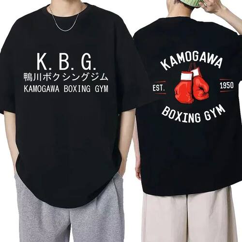Hajime No Ippo Hip Hop EU Size TShirt Anime Harajuku Tee Top