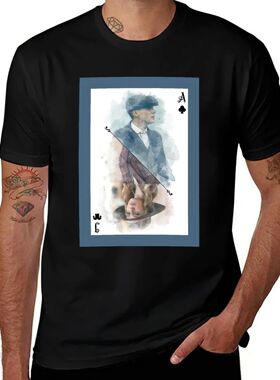 Peaky Blinders Card T-Shirt customizeds plus size tops funny