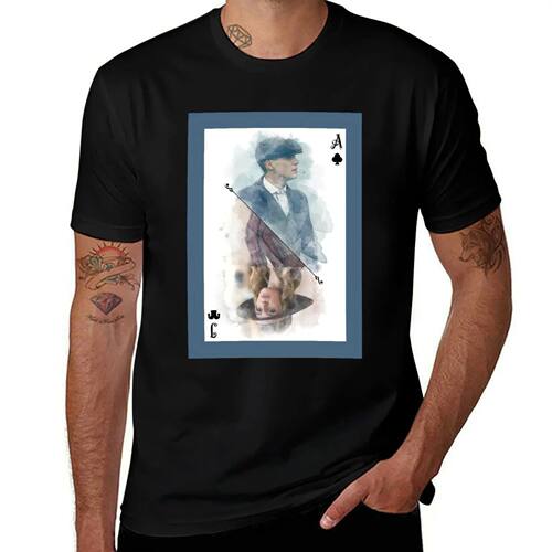Peaky Blinders Card T-Shirt customizeds plus size tops funny