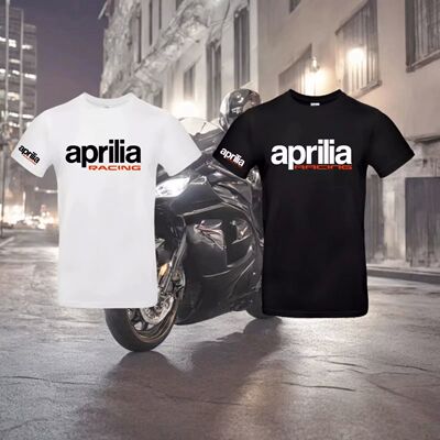 New Aprilia Racing Peripheral Graphic T-shirt Men's Clothes