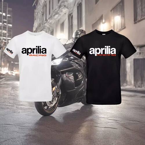 New Aprilia Racing Peripheral Graphic T-shirt Men's Clothes