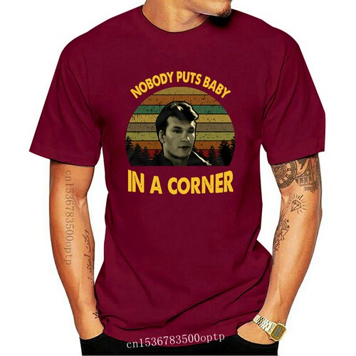 New Nobody Puts Baby In A Corner Vintage T-Shirt ?Dirty Danc