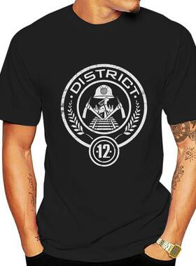 District 12 T Shirt Hommage Moqueur Faim Von Districts Jeux