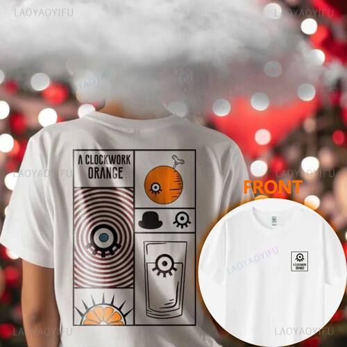 A Clockwork Orange Vintage Popular Movie T-shirt High Qualit