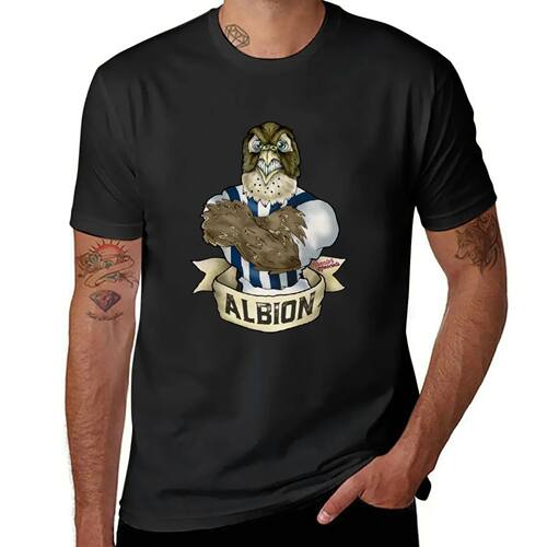 West Brom Thrush Mascot T-Shirt cute tops kawaii clothes men