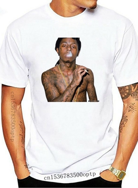 New Lil Wayne Smoking T-Shirt - Weezy Cool Swag Designer Sum
