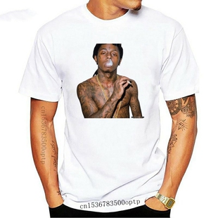 New Lil Wayne Smoking T-Shirt - Weezy Cool Swag Designer Sum