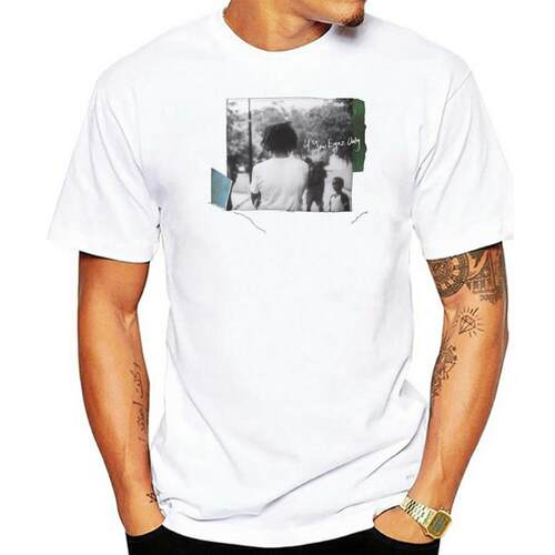 J Cole - 4 Your Eyez Only - Black T-Shirt Fashion Short Slee