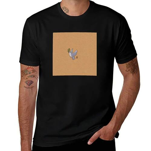 peace dove T-Shirt Funny t-shirt basketball graphic tees des