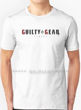 Guilty Gear Strive Logo 100% Cotton T Shirt Strive Classic L