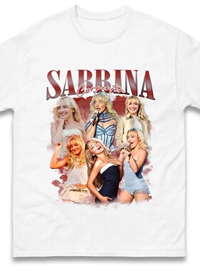 2025 Sabrina Carpenter Bootleg T Shirt Graphic Printed T Shi