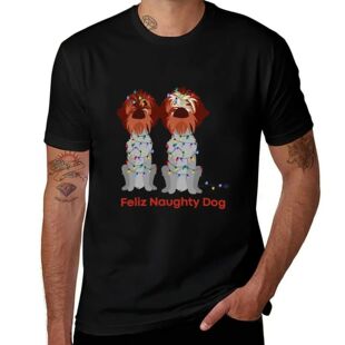 FELIZ NAUGHTY DOG MARTIN T-Shirt designer shirts funny meme