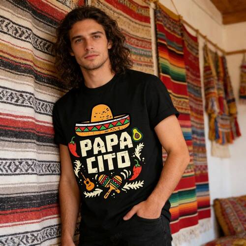 Papacito Family Cinco De Mayo Shirt Matchin Couple Mexican D