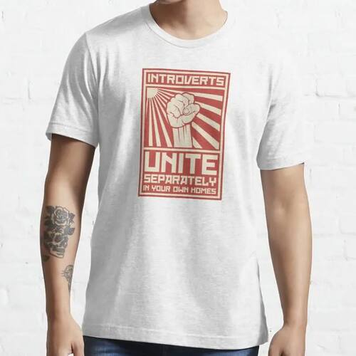 New Introverts Unite Separately In Your Own Homes T-Shirt Co