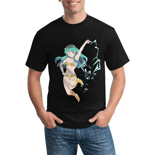 Urusei Anime Yatsura Shirt Men's Breathable Graphic Custom S