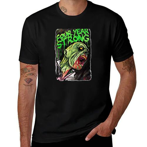 zombie T-Shirt Blouse street wear cotton man t-shirts valent