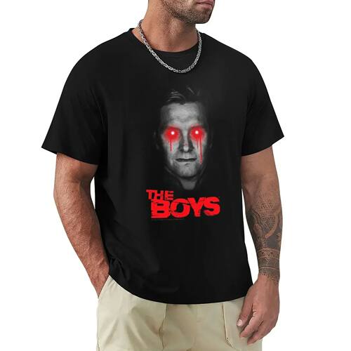 Les yeux dégoulinants de Homelander des gar?on t-shirt blac