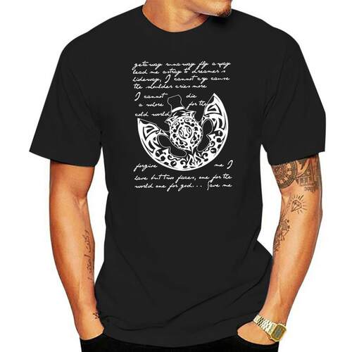Sport The Poet And The Pendulum Nightwish T-Shirt Men Custom