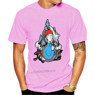 New 2021 Alpinist Climber T-shirt Men Vintage Printed Cartoo