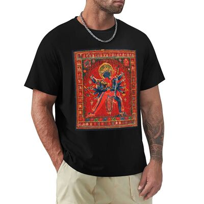Buddhist Mandala 72 Chakrasamvara And Vajravarahi T-Shirt sp