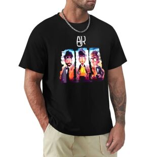 Ajr The Click Tour 2022 T-Shirt heavyweight fashion Round Ne