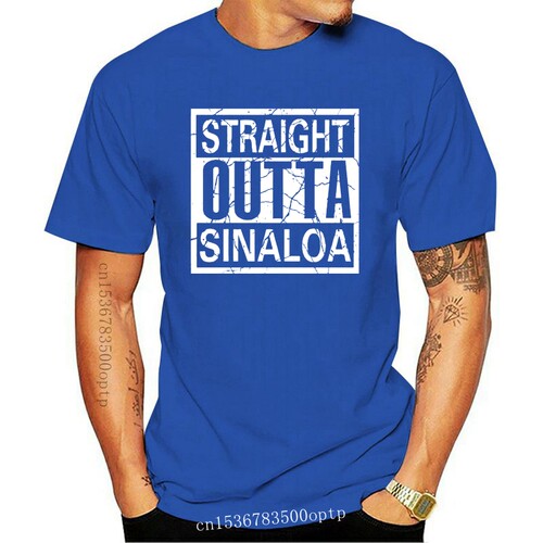 New Men t shirt El Chapo Guzman Straigt Outta Sinaloa Shirt