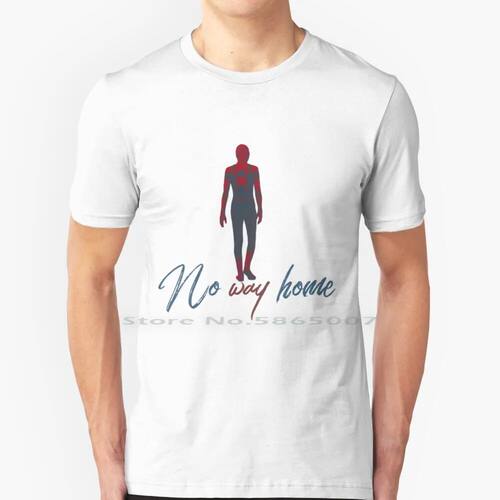 No Way Home Design 100% Cotton T Shirt No Way Home Tee Short