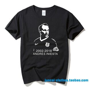 Commemorative Edition Iniesta Short Sleeve T-Shirt Men's Spa