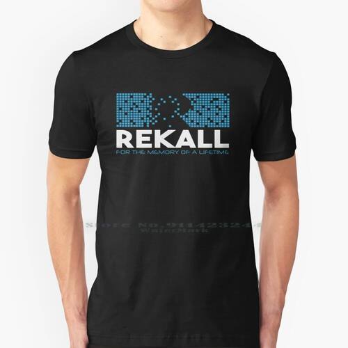Rekall For The Memory Of A Lifetime 100% Cotton T Shirt Reca