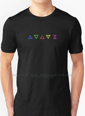 Signs 100% Cotton T Shirt Aard Quen Igni Axii Yrden Tee Shor