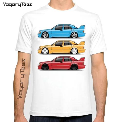 Vagarytees New Cool Tee Shirt Germany cars 190E Evolution T-