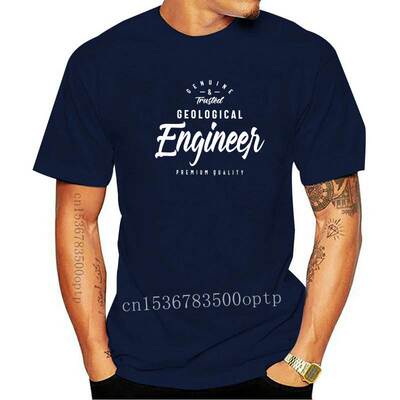 New Fashion Latest Tee for Men Cotton Geological Engineer T